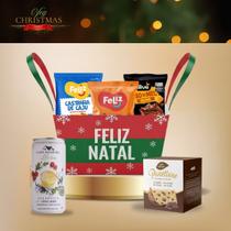Cesta Me Gusta Natal Sem Glúten 3 - Mix de Produtos Veganos