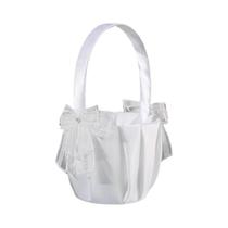 Cesta Minimalista Branca Para Dama De Honra, Estilo Ocidental Elegante, Cesta Pequena Cesta Minimalista Branca Para Dama De Honra, Estilo Ocidental Elegante, Cesta Pequena