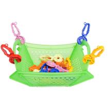 Cesta Multiuso com 24 (2 Dúzias) Prendedores Lavanderia