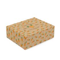 Cesta Na Caixa - Kraft Cenoura - 1 unidade - Cromus Páscoa - Rizzo Cesta Na Caixa - Kraft Cenoura - 1 unidade - Cromus Páscoa - Rizzo