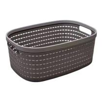 Cesta Organizadora Box Pratic Medio - Marrom - Monte Libano Cesta Organizadora Box Pratic Medio - Marrom - Monte Libano