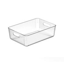 Cesta Organizadora Coza New Retrô Pequena 3,4 Litros Cristal