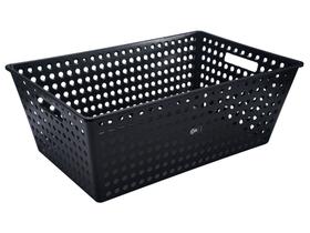 Cesta Organizadora Coza One 38,6 Litros Cor Preto