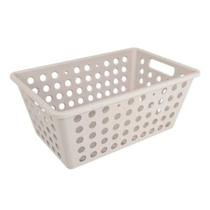 Cesta Organizadora Coza One Grande 4,7 Litros Light Gray Cesta Organizadora Coza One Grande 4,7 Litros Light Gray