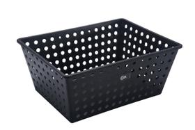 Cesta Organizadora Coza One Maxi 12,9 Litros 39 x 30 x 16,8 cm Preto Cesta Organizadora Coza One Maxi 12,9 Litros 39 x 30 x 16,8 cm Preto