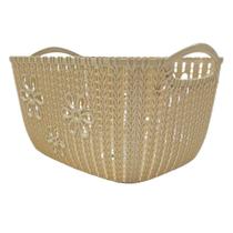 Cesta Organizadora Floral Areia 7L - CF1936 - Monte Líbano