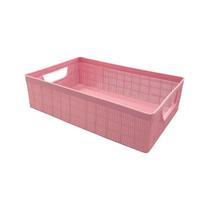 Cesta organizadora juta 2lts rosa Cesta organizadora juta 2lts rosa