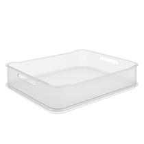 Cesta Organizadora Maxi Coza Fit 38 x 31,6 x 8 cm Natural Cesta Organizadora Maxi Coza Fit 38 x 31,6 x 8 cm Natural