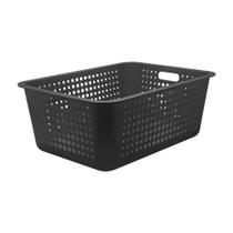 Cesta Organizadora Maxi Preto 40L Ou