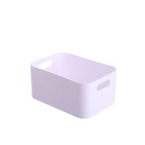 Cesta Organizadora Plástica Elegante para Banheiro e Maquiagem - Cor Branca Cesta Organizadora Plástica Elegante para Banheiro e Maquiagem - Cor Branca