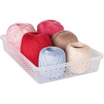 Cesta Organizadora Retangular GG 25x33x6cm Cesta Organizadora Retangular GG 25x33x6cm