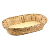 Cesta Oval Lisa de Cipó para Pães 42x26,5 cm Cayçara