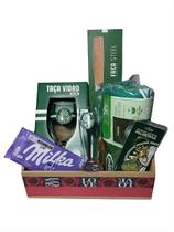 Cesta Paixão de Torcedor Kit Presente Oficial Time Palmeiras Verdão Cesta Paixão de Torcedor Kit Presente Oficial Time Palmeiras Verdão