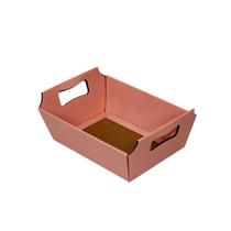 Cesta Papelão Média Rosa (01 unidade)