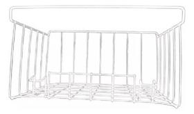 Cesta Para Freezer Vertical Fe22/fe18 Electrolux 62986735
