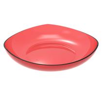 Cesta para Frutas Verduras Fruteira de Mesa Vermelho Transparente 3,5L Trio Crippa Bancada Cesta para Frutas Verduras Fruteira de Mesa Vermelho Transparente 3,5L Trio Crippa Bancada