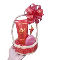 Cesta Para Presente Dia das Mães Namorados Natal Aniversário