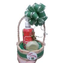 Cesta Para Presente Dia das Mães Namorados Natal Aniversário