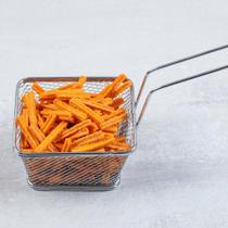 Cesta Peneira Fritura Servir Bar Batata Frita Porções Inox