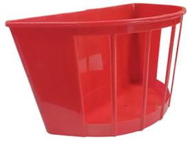 Cesta Peq. De Plast. Vermelha Bic. 16