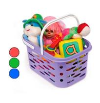 Cesta Plástica Com Alca Grande Multiuso - Camp