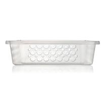 Cesta Plástica Empilhável Transparente 3,3L Sanremo