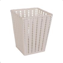 Cesta Plástica Telada Versátil Organizadora Para Armazenar Objetos Lápis Maquiagem1Un