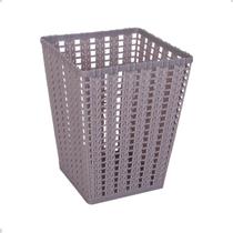 Cesta Plástica Telada Versátil Organizadora Para Armazenar Objetos Lápis Maquiagem1Un