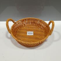 Cesta Plástico 4x17x17cm Decorativa Organizadora Cesta Plástico 4x17x17cm Decorativa Organizadora