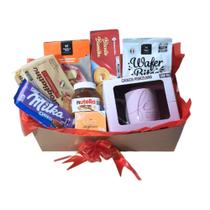 Cesta Premium Café Da Manhã Com Produtos Importados E Caneca Cesta Premium Café Da Manhã Com Produtos Importados E Caneca