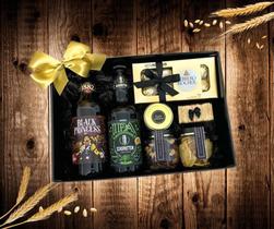 Cesta Presente Aniversário Cerveja & Chocolate Celebração com Sabor Cesta Presente Aniversário Cerveja & Chocolate Celebração com Sabor