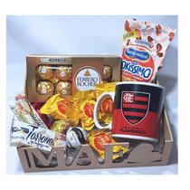 Cesta Presente Dia das Mães Torcedora Times De Futebol