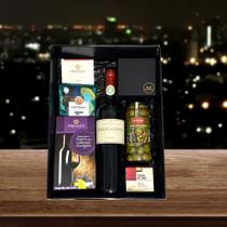 Cesta Presente Gift Premium Vinho A.Z. Elegância para Diretores e Clientes