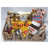 Cesta Presente Mãe Dia Das Mães Aniversário Chocolates