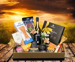 Cesta Presente Premium Luxury Maria Valduga Sofisticação para Casais e Bodas Cesta Presente Premium Luxury Maria Valduga Sofisticação para Casais e Bodas