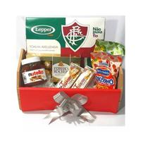 Cesta Presente Times De Futebol Chocolates Toalha Lepper