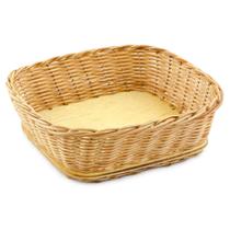 Cesta Quadrada Lisa de Cipó 15,5x15,5 cm Cayçara Cesta Quadrada Lisa de Cipó 15,5x15,5 cm Cayçara