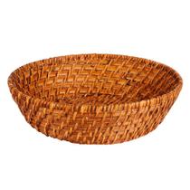 Cesta Redonda em Rattan 27cm Kenya