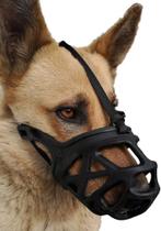 Cesta respirável Dog Muzzle Mayerzon para cães grandes