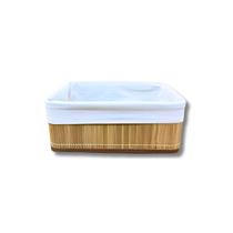 CESTA RETANGULAR BAMBU 27x17x11 MUNDIART