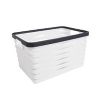 Cesta retangular Boxer 18x25,5x15cm branca -Dynasty Cesta retangular Boxer 18x25,5x15cm branca -Dynasty