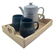 Cesta Retangular de Madeira Pinus com Alça Coração Funcionalidade Elegância a Mesa Decoração de Cest