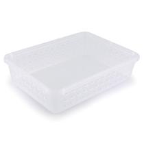 Cesta Retangular Organizadora 24,7x18,7 cm Plasutil Cesta Retangular Organizadora 24,7x18,7 cm Plasutil