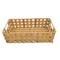 Cesta Retangular Palhinha 29x15,5x8cm - Tuut Cesta Retangular Palhinha 29x15,5x8cm - Tuut