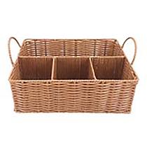 Cesta retangular Polibrown polipropileno 32x23x11cm -Dynasty Cesta retangular Polibrown polipropileno 32x23x11cm -Dynasty