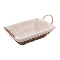 Cesta Retangular Wolff de Sisal29cm x 19cm x 12,5cm Cesta Retangular Wolff de Sisal29cm x 19cm x 12,5cm