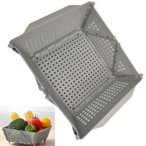 Cesta Secar Frutas Verduras Vegetais Dobravel Cozinha Copa Pia Porta Objetos Organizador Drenagem Alimentos Comida Multiuso Casa Decoraçao Cesta Secar Frutas Verduras Vegetais Dobravel Cozinha Copa Pia Porta Objetos Organizador Drenagem Alimentos Comida Multiuso Casa Decoraçao