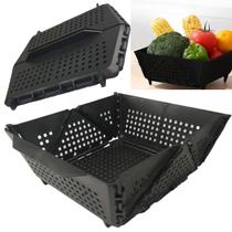 Cesta Secar Frutas Verduras Vegetais Legumes Dobravel Porta Objetos Organizador Cozinha Copa Pia Drenagem Alimentos Comida Lava Drena Organiza Sala Es Cesta Secar Frutas Verduras Vegetais Legumes Dobravel Porta Objetos Organizador Cozinha Copa Pia Drenagem Alimentos Comida Lava Drena Organiza Sala Es