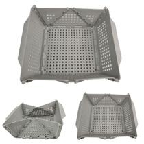 Cesta Secar Frutas Verduras Vegetais Legumes Escorre Alimentos Cozinha Dobravel Drenagem Pia Porta Objetos Organizador Fruteira Mesa Sala Cesta Secar Frutas Verduras Vegetais Legumes Escorre Alimentos Cozinha Dobravel Drenagem Pia Porta Objetos Organizador Fruteira Mesa Sala