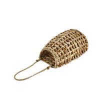 Cesta suspensa: jacinto de água trançado para casa, jardim, fazenda